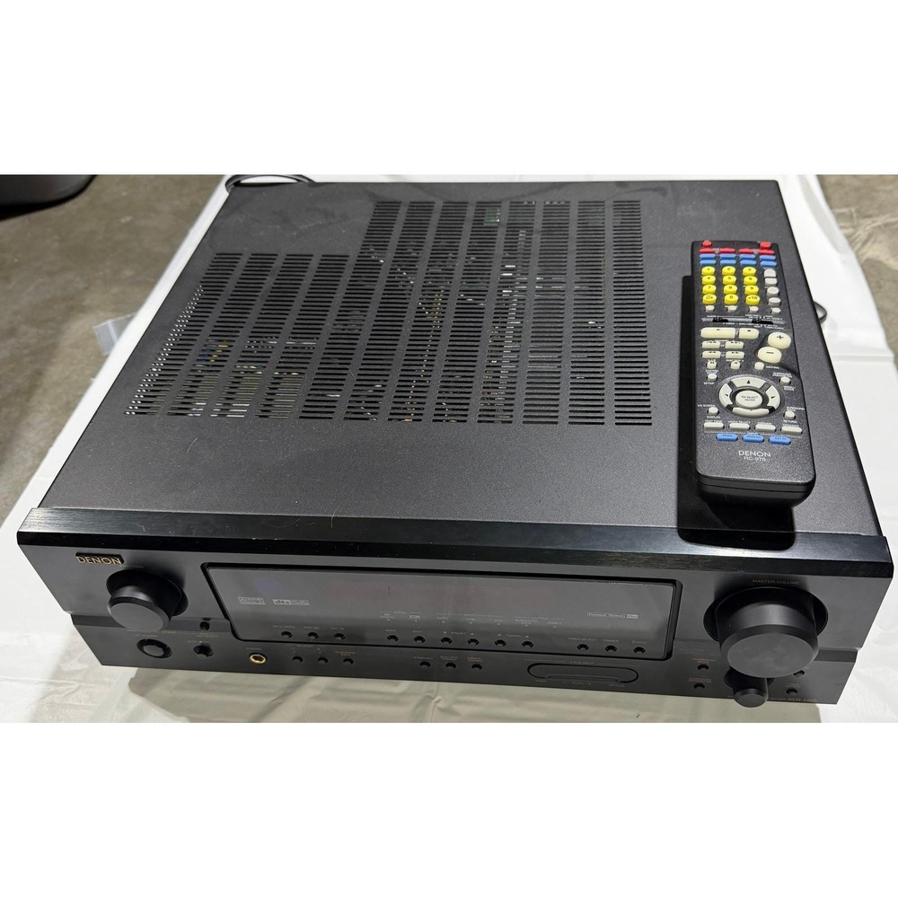 Denon AVR-1905 AV Surround Receiver 7.1 Channel Home Theater Black Audio System